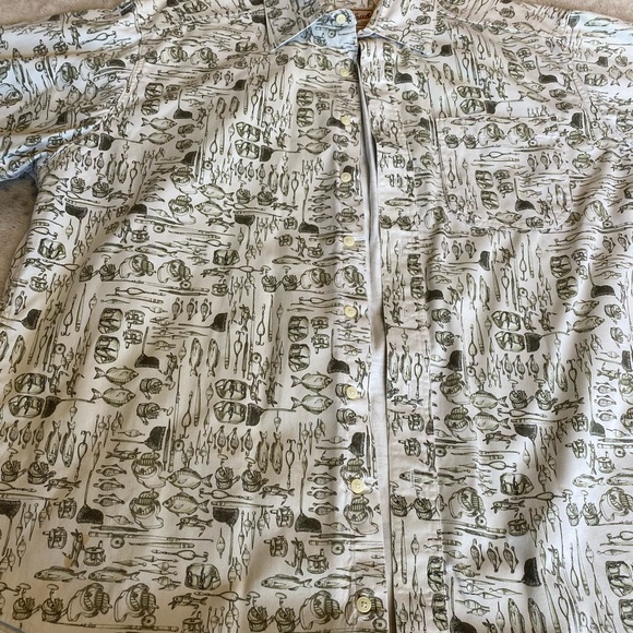 🎣 Mens Woolrich fishing button up XL - Picture 4 of 13